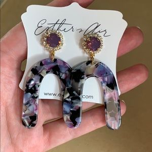 COPY - Swarovski Crystal Tortoise Shell Earrings